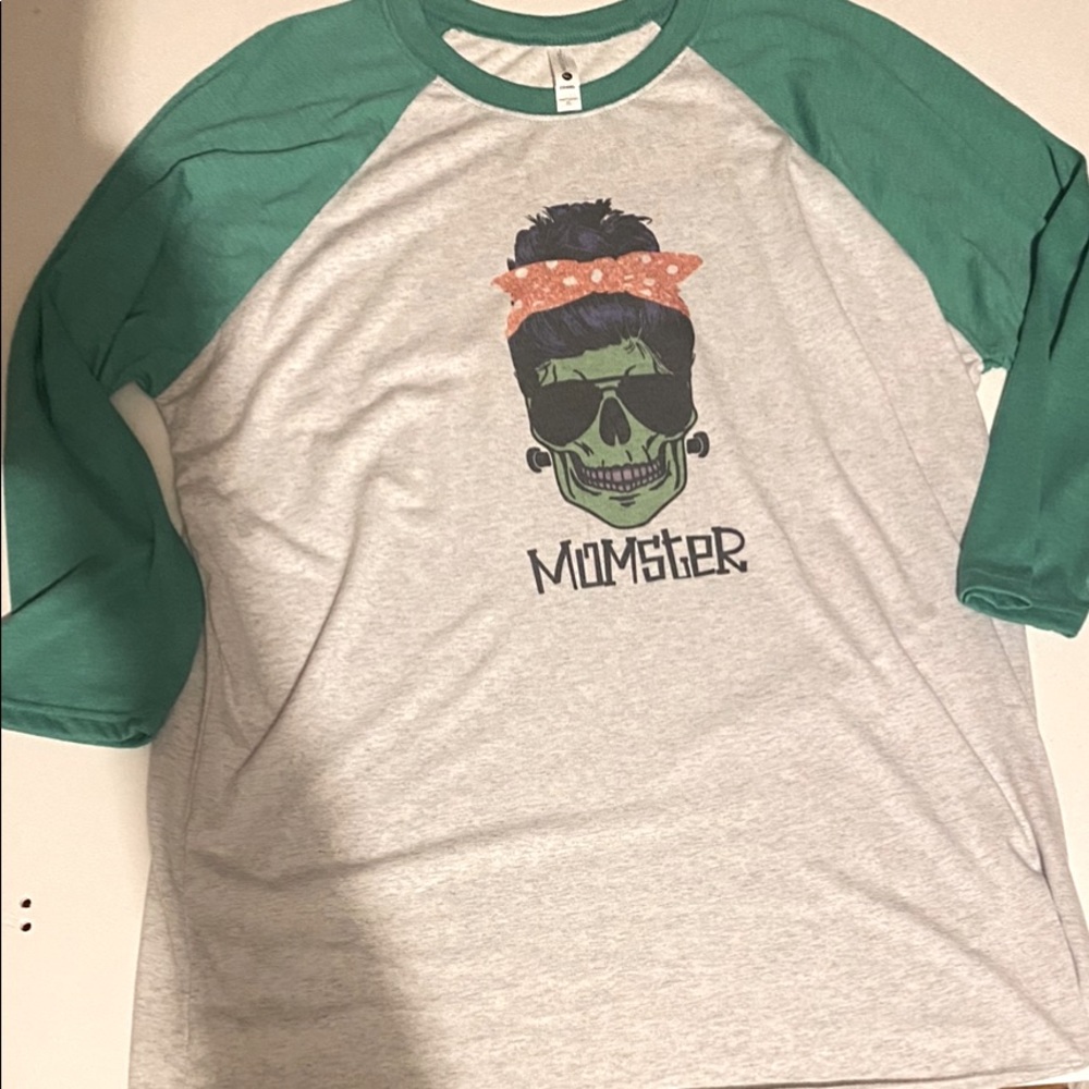 Next level, size XL raglan shirt